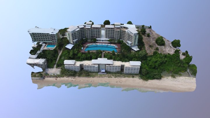 Phala Cliff Beach Resort‎ 3D Model