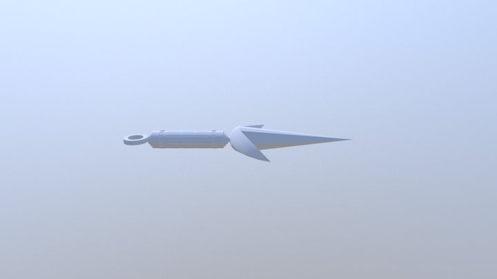 Kunai (High Poly) 3D Model