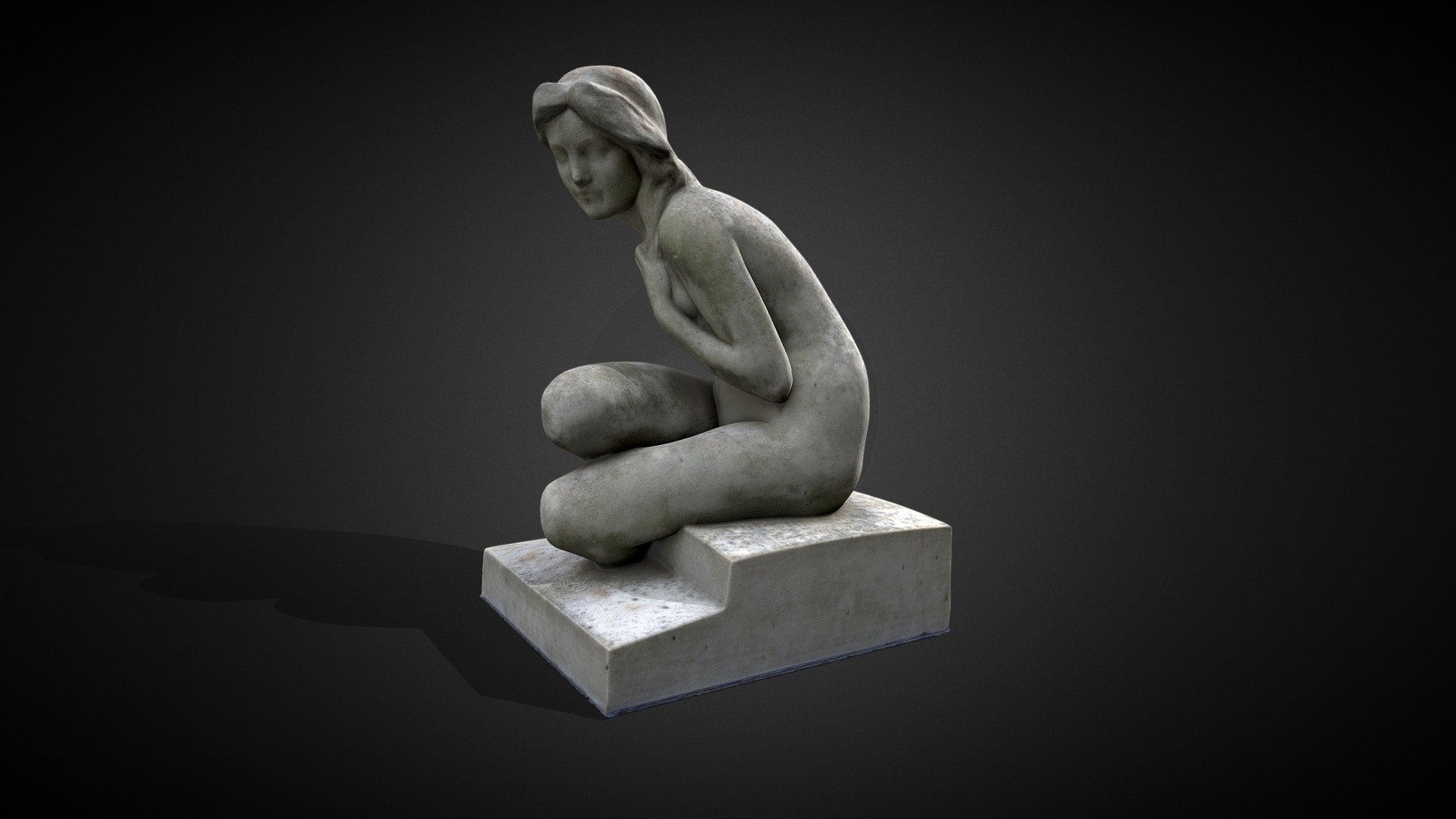 Woman statue - Buy Royalty Free 3D model by DiegoSaitta.3d [1dad800 ...