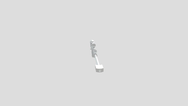 Barrett m82 3D Model