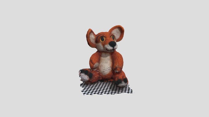 Fox 3D Model