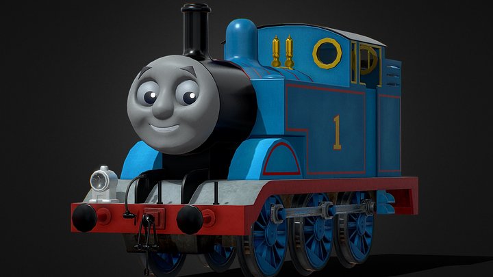 Thomas The Tank Engine – Kostenloses 3D-Modell STL