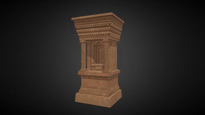 Demeter temple  (naîskos of Thuburbo Majus) 3D Model
