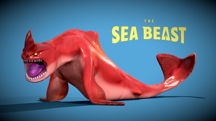 SEA BEAST's RED - Fan Homage 3D Model