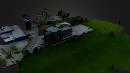 BigmamaPubHotel Simplified 3d Mesh 3D Model