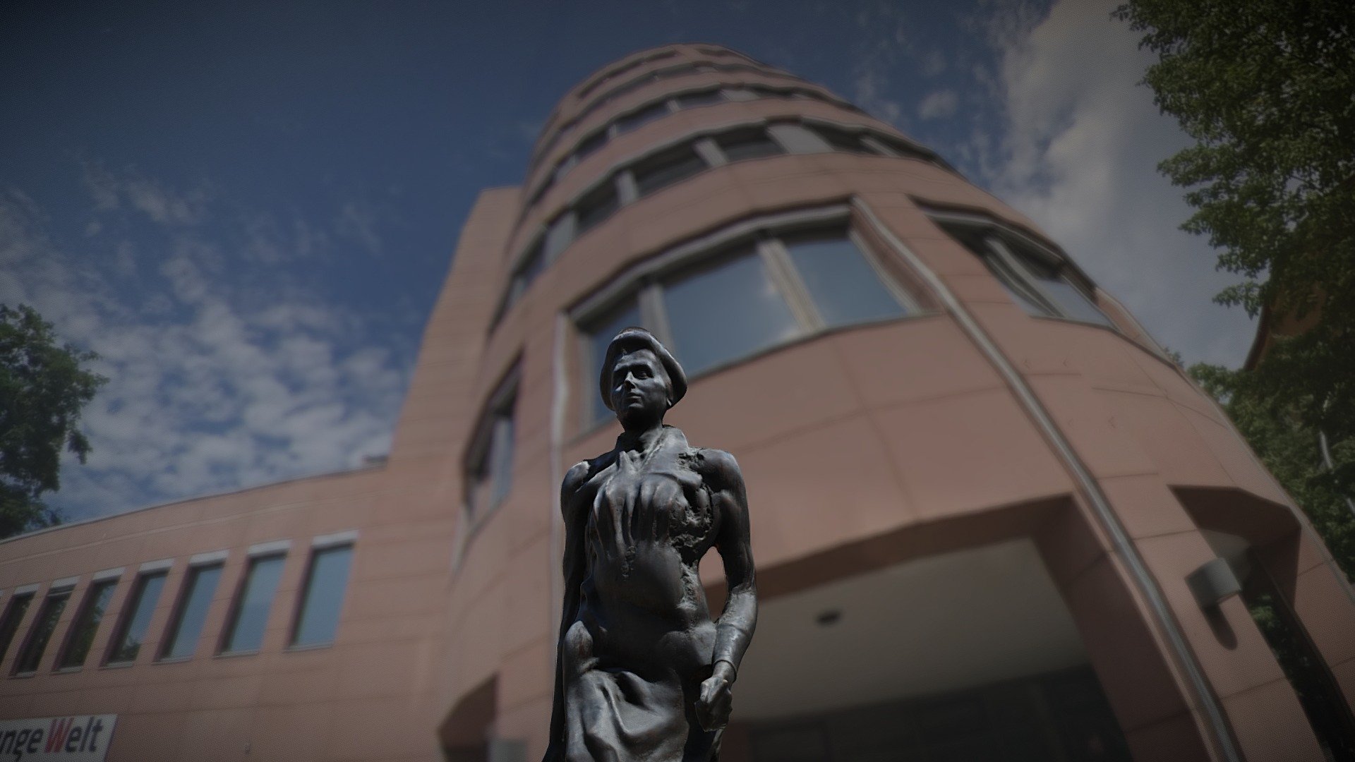 Rosa Luxemburg Denkmal, Berlin. — Sketchfab embed 3D viewer