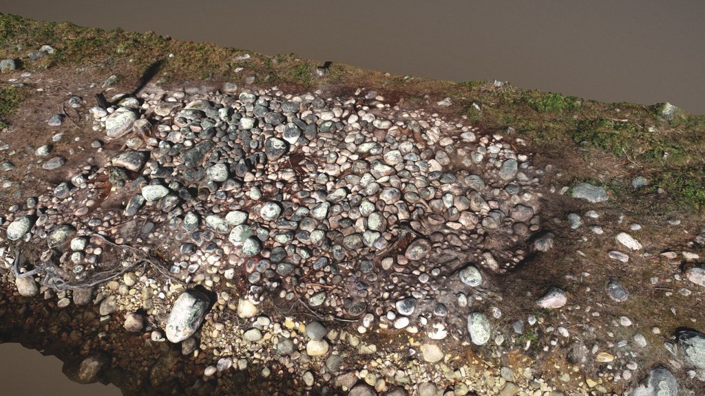 Red ochre grave