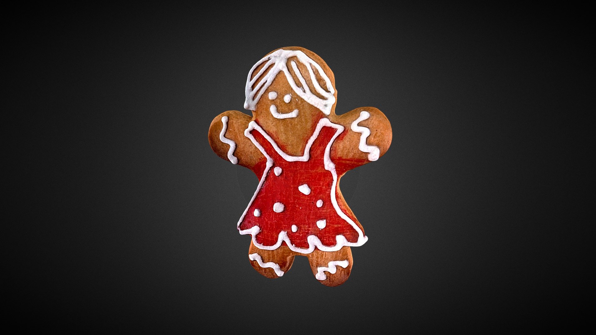 Gingerbread Girl 1 - Buy Royalty Free 3D model by redline3678 [1db2344 ...