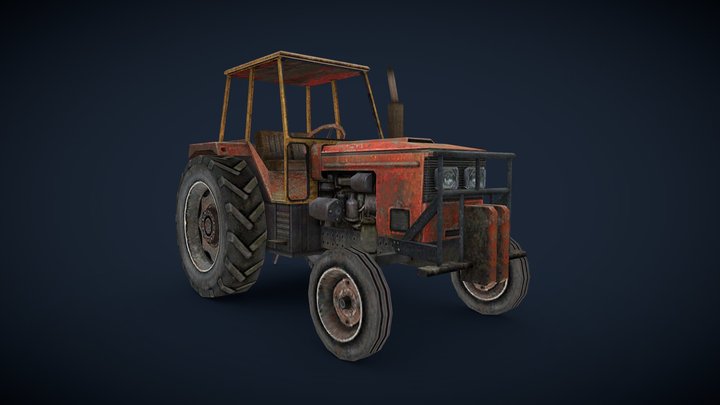 Tractor 3D Model