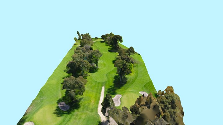 3rd Hole - Latrobe Golf Club 3D Model