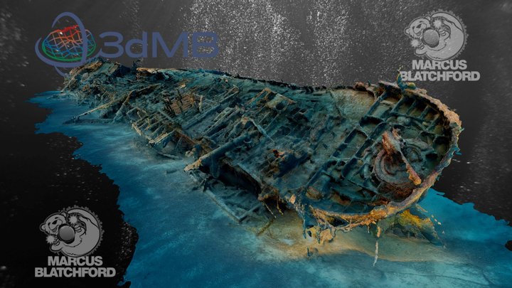 SS Polynesien 3D Model