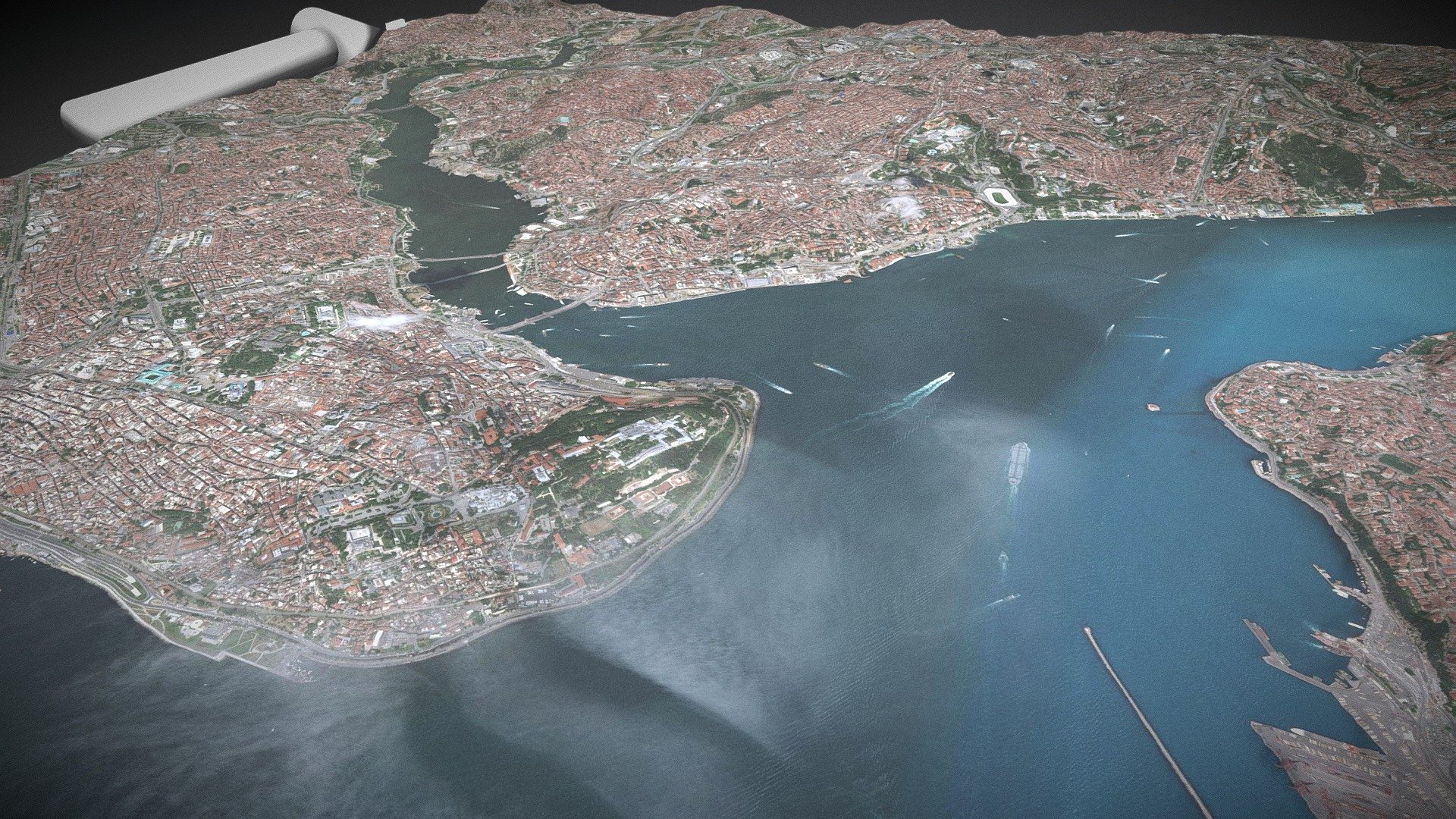 Istanbul and the Golden Horn, Turkey (x2)