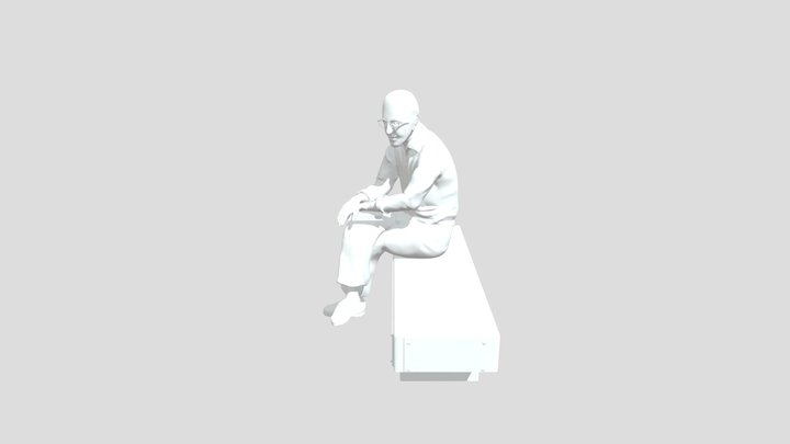 carlos-drummond-de-andrade 3D Model