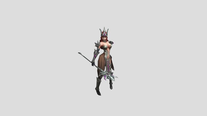 MMORPG Character pack - Magician 3D Model