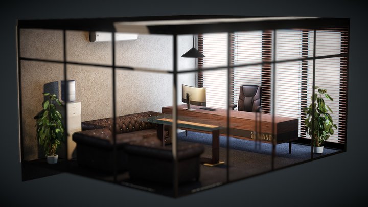Office 3D Model