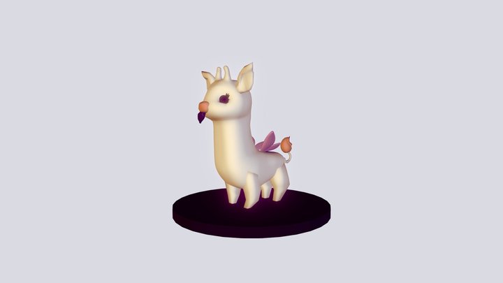 Boxmodeling exercise Giraffe (Naomi Lord) 3D Model