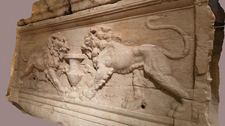 Lions - Roman Era 3D Model