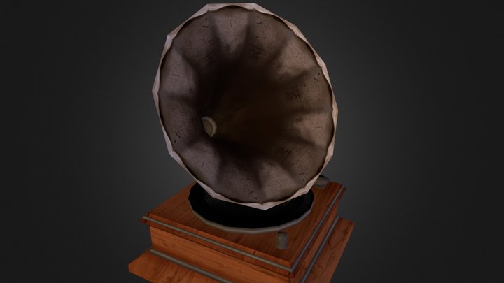 phonograph 3D Model