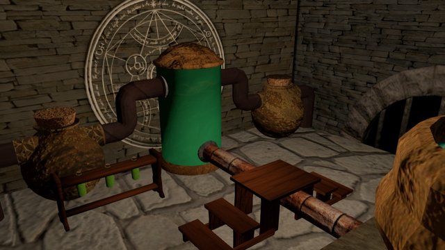 Laboratorio Alquimia 3D Model
