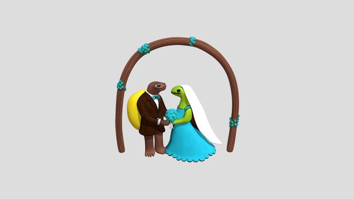 Álbum ilustrado personaje y escena – Free 3D Model STL