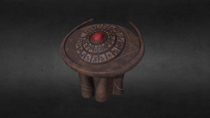 Stargate SG1 Dial Home Device (DHD) 3D Model