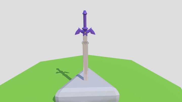 Master sword 3D Model