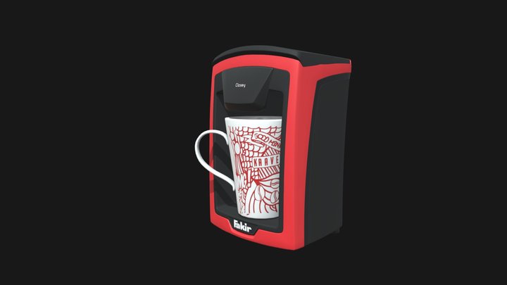 Closey Filtre Kahve Makinası 3D Model