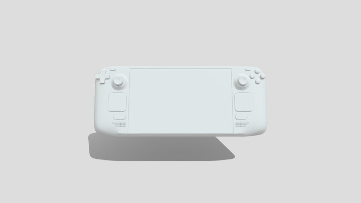 Steam Deck 3D Model