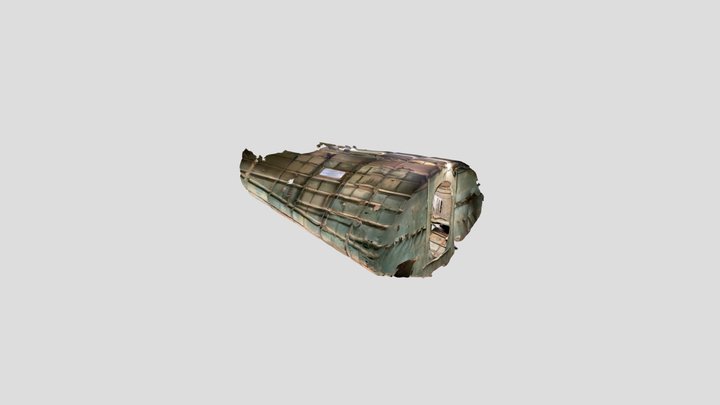 catalona tail gunner 3D Model