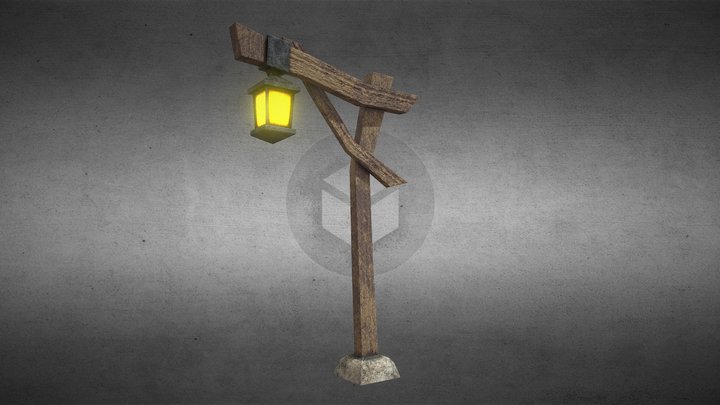 Street Lamp 3D Model