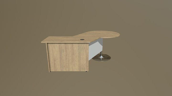 Reception Desk 19 VC 3D Model