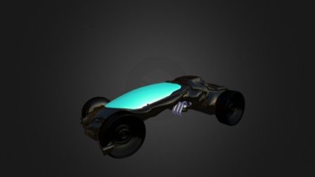 Substance-futuristic-sports-car 3D Model