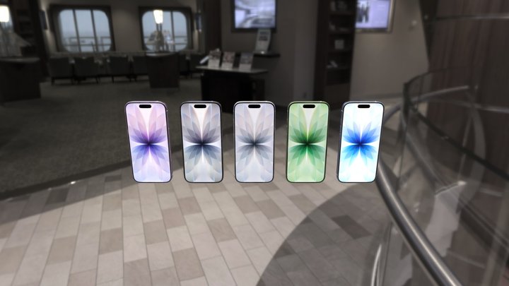 Apple iPhone 17 Smartphone 3D Model – All Colors 3D Model