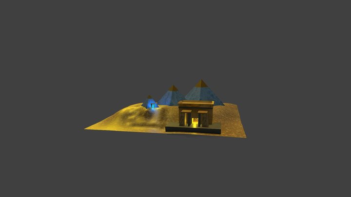 final pyramids 3D Model