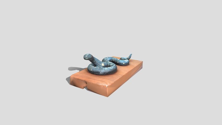 Snake Scan 3D Model