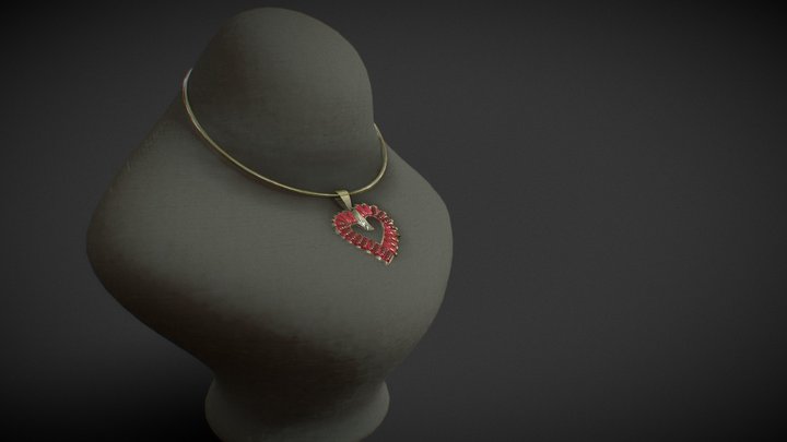Heart Jewelry 3D Model