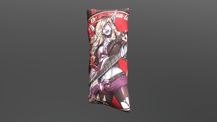 Sylvanas Dakimakura 3D Model
