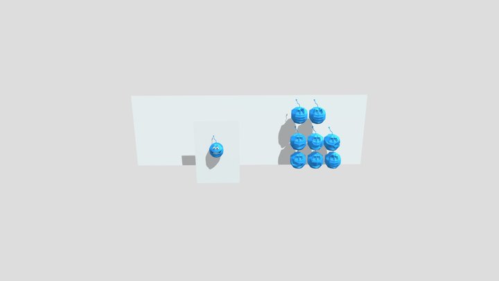 Crazy_bacteria (FULL MODEL) 3D Model