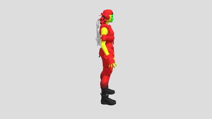 Raze 3D Model
