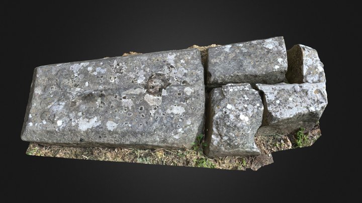 Freshford: Floriated Cross Slab – Modelo 3D gratuito STL