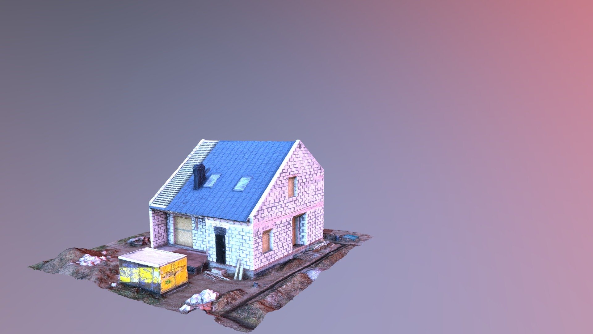 house construction site