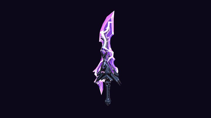 Random sword - Leveling up 3D Model
