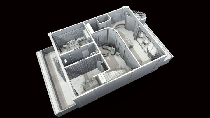 Hope (planta baja) 3D Model