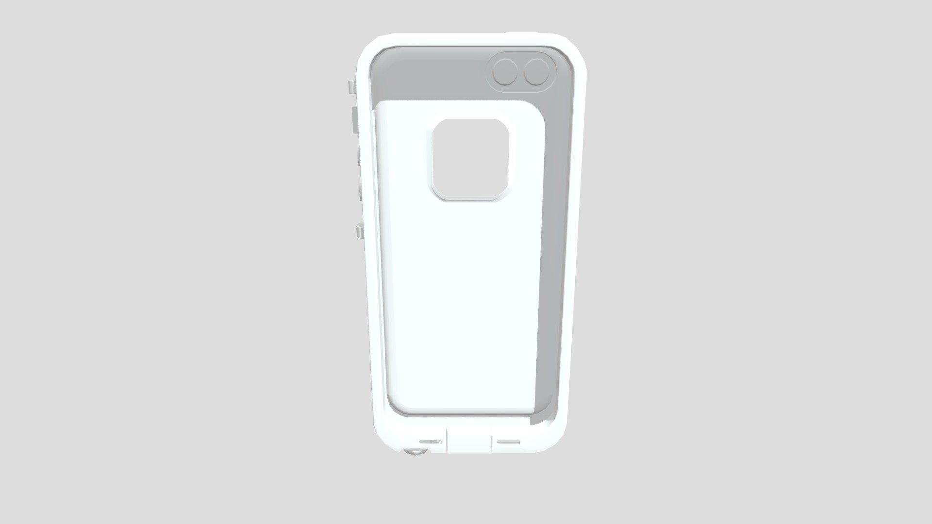 GAME 401 HARD SURFACE MODELING - iPhone Case