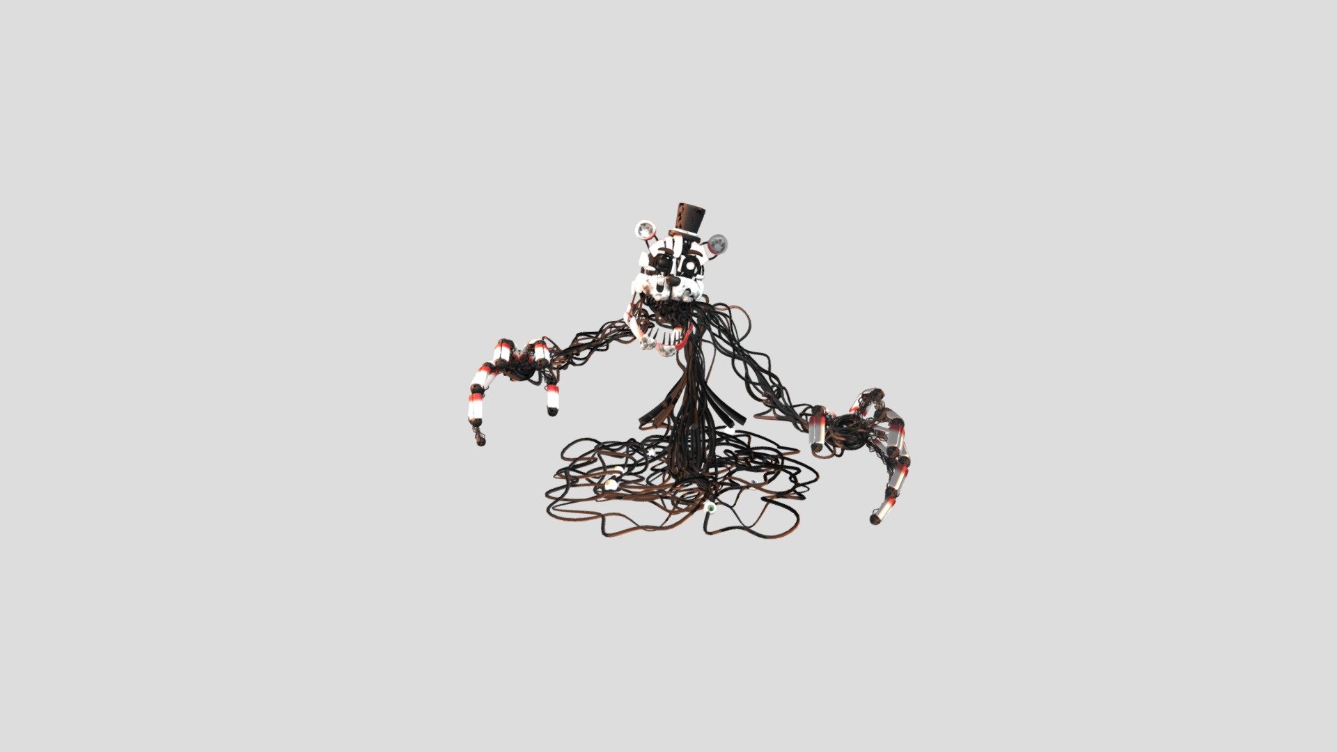 Original/Stylized Molten Freddy - Download Free 3D model by Descrox  (@Descrox) [ee1e532]