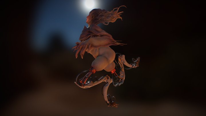 Evolution Race 3D Model