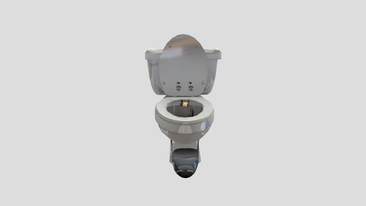 Male 03 skibidi toilet rig p3d 3D Model