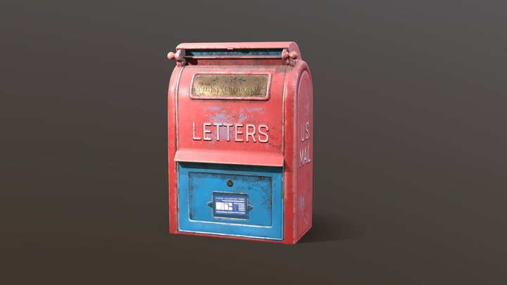 Mail Box 3D Model