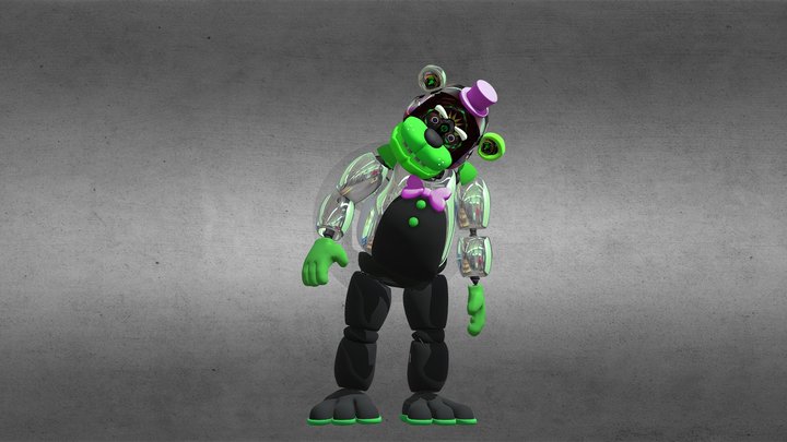 Game Theorist Bot 3D Model