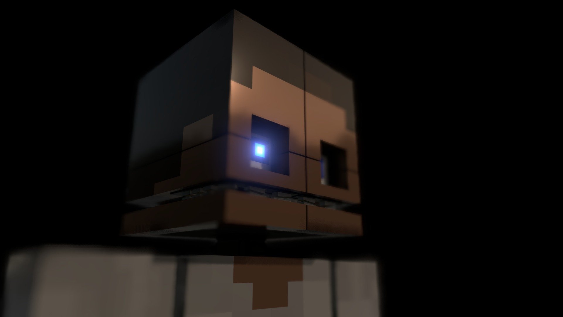 Made the FNaF 4 animatronics in the Minecraft style (credits in